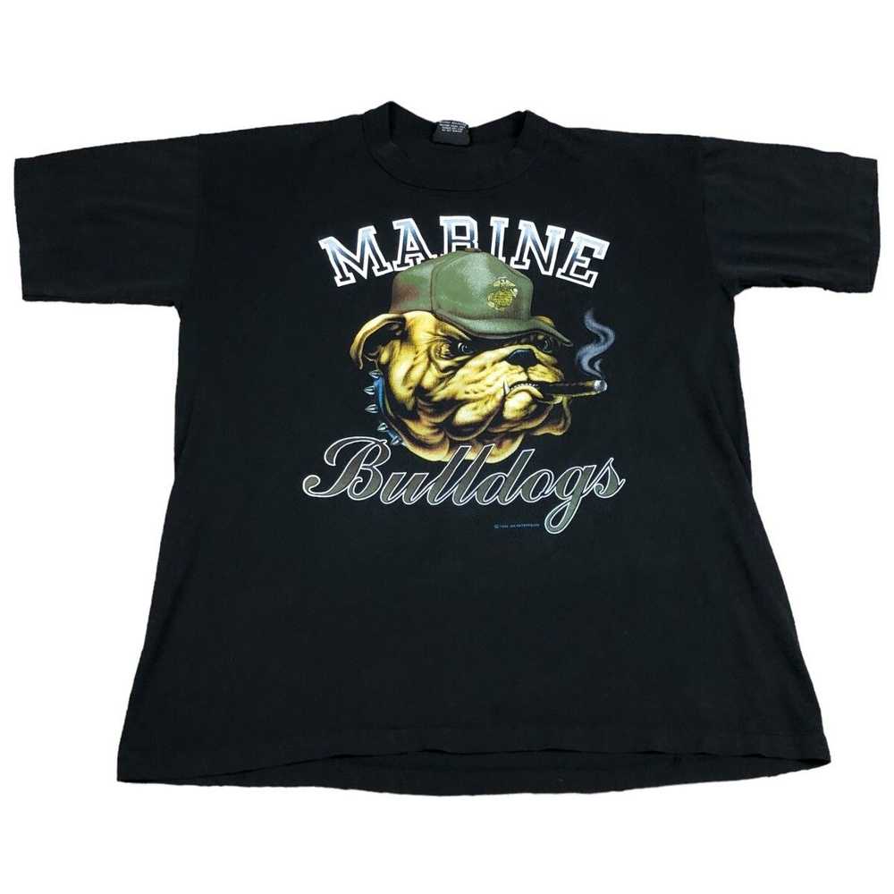 Rothco × Tee Shirt × Vintage Rothco 1989 Marine B… - image 1