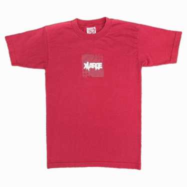 Vintage 90s 2024 1996 X-LARGE xlarge brand in braille alphabetic design rare streetwear style made in usa t shirt