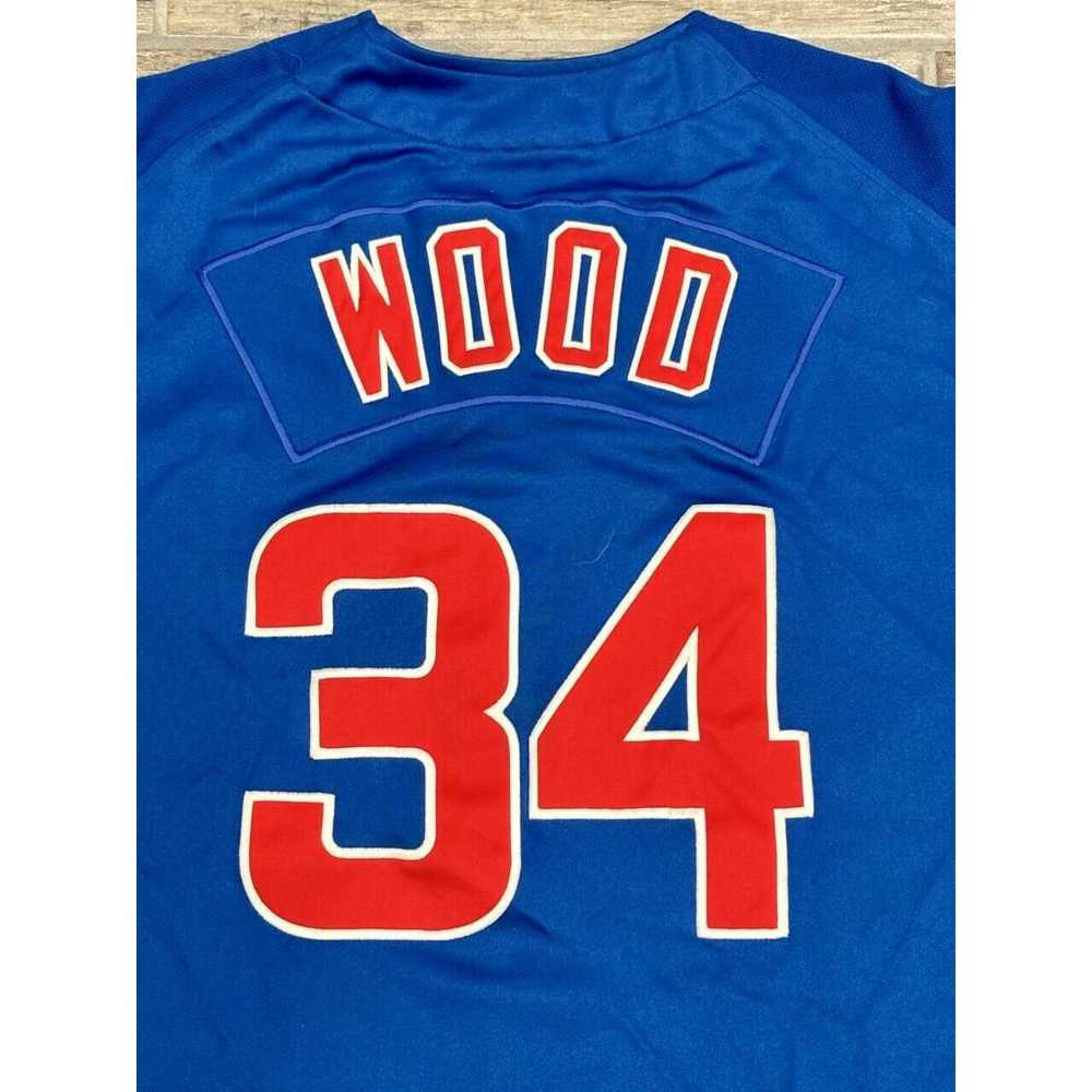 Nike Vtg Kerry Wood #34 Chicago Cubs Nike Tag Bas… - image 4