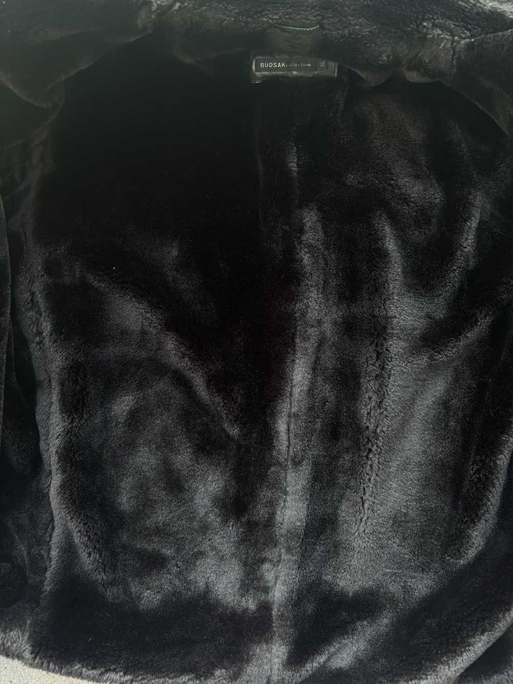 Rudsak Rudsak Collection Black leather jacket lin… - image 5