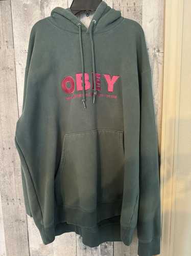 Obey Obey Green Hoodie XL