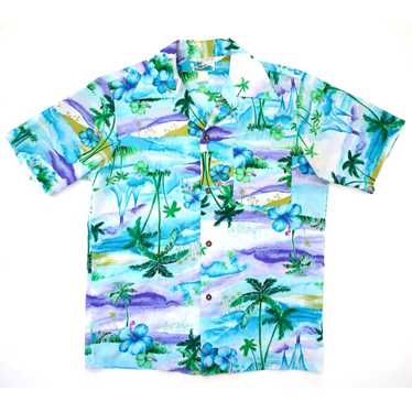 1950s penneys hawaiian rayon - Gem