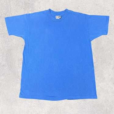Hanes × Vintage 1980s Vintage Hanes Blank T-Shirt - image 1
