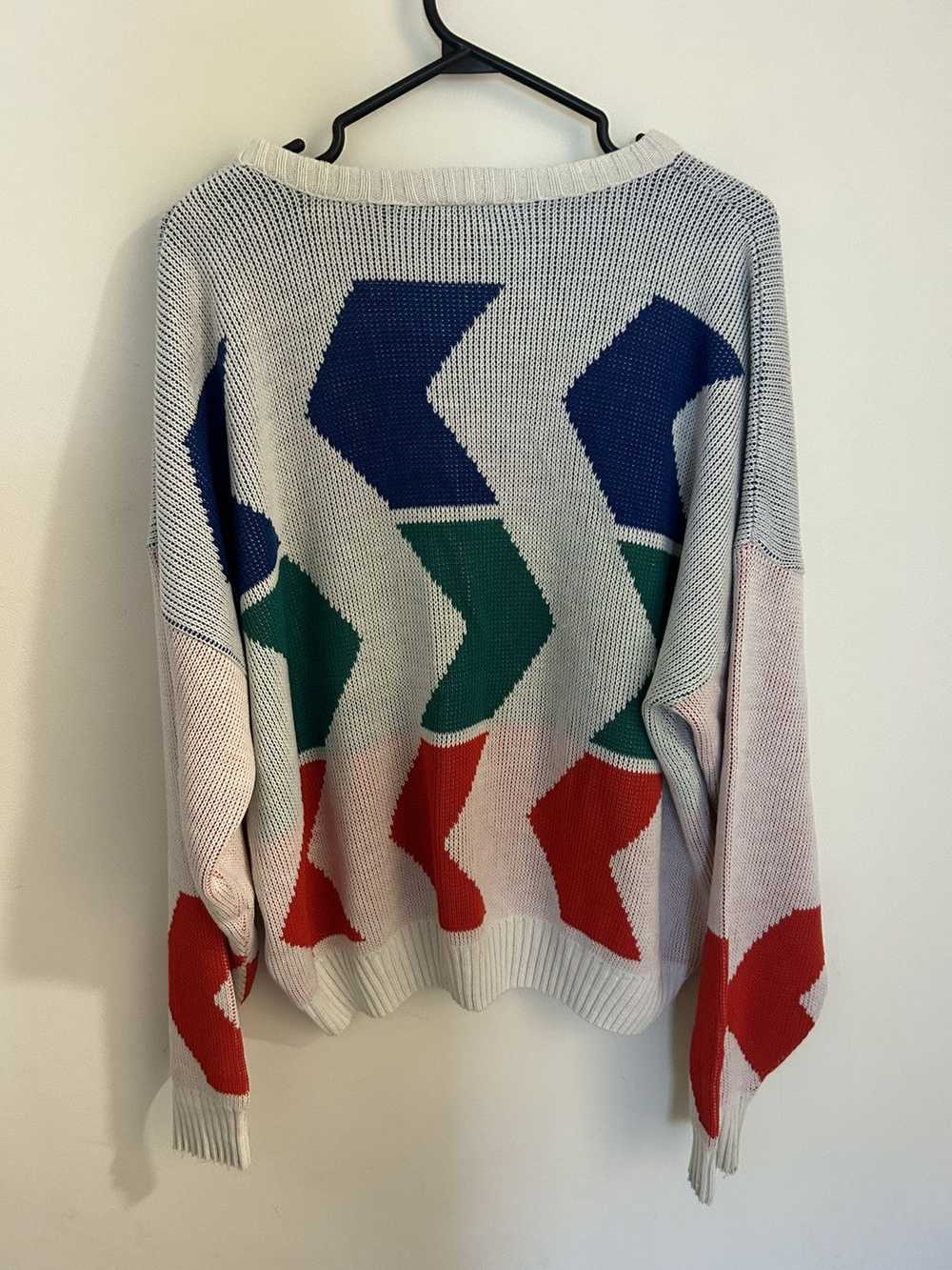 Coloured Cable Knit Sweater × Vintage CRAZY VINTA… - image 3