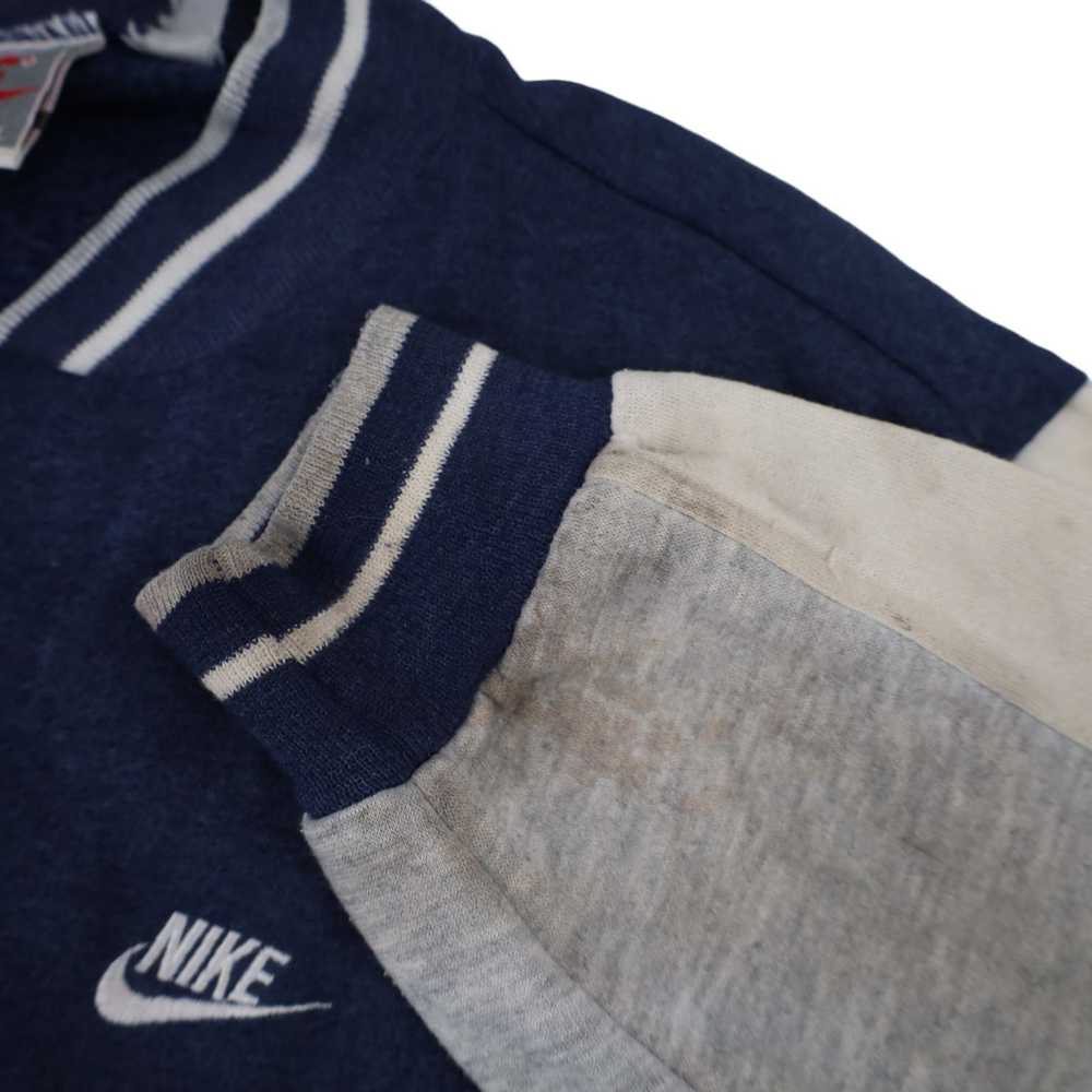 Nike × Vintage Vintage 90s Nike Cotton Track Jack… - image 9