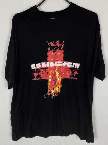 Band Tees × Vintage 00s Vintage Rammstein Flame Lo