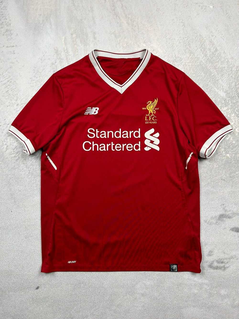 Liverpool × New Balance × Soccer Jersey Vintage L… - image 1