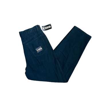 Vintage vintage get used blue jeans mens size 38 … - image 1