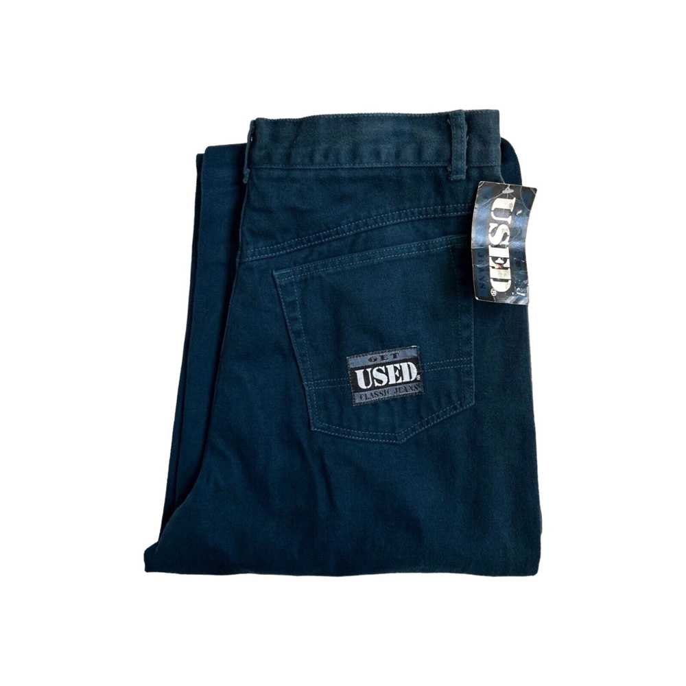 Vintage vintage get used blue jeans mens size 38 … - image 2