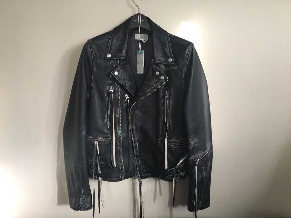 Bed J W Ford AW18 Distressed 'Michelle' biker jac… - image 1