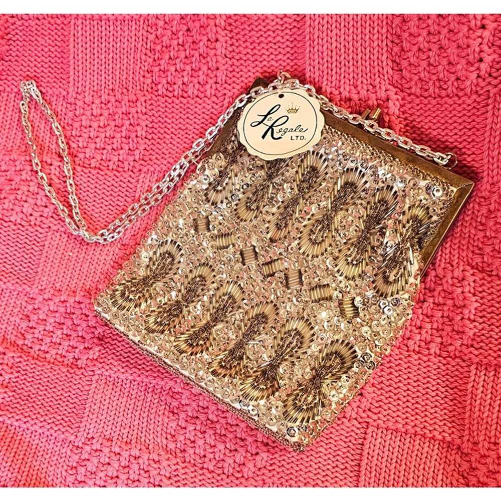 Vintage La Regale Beaded Evening Bag - image 1