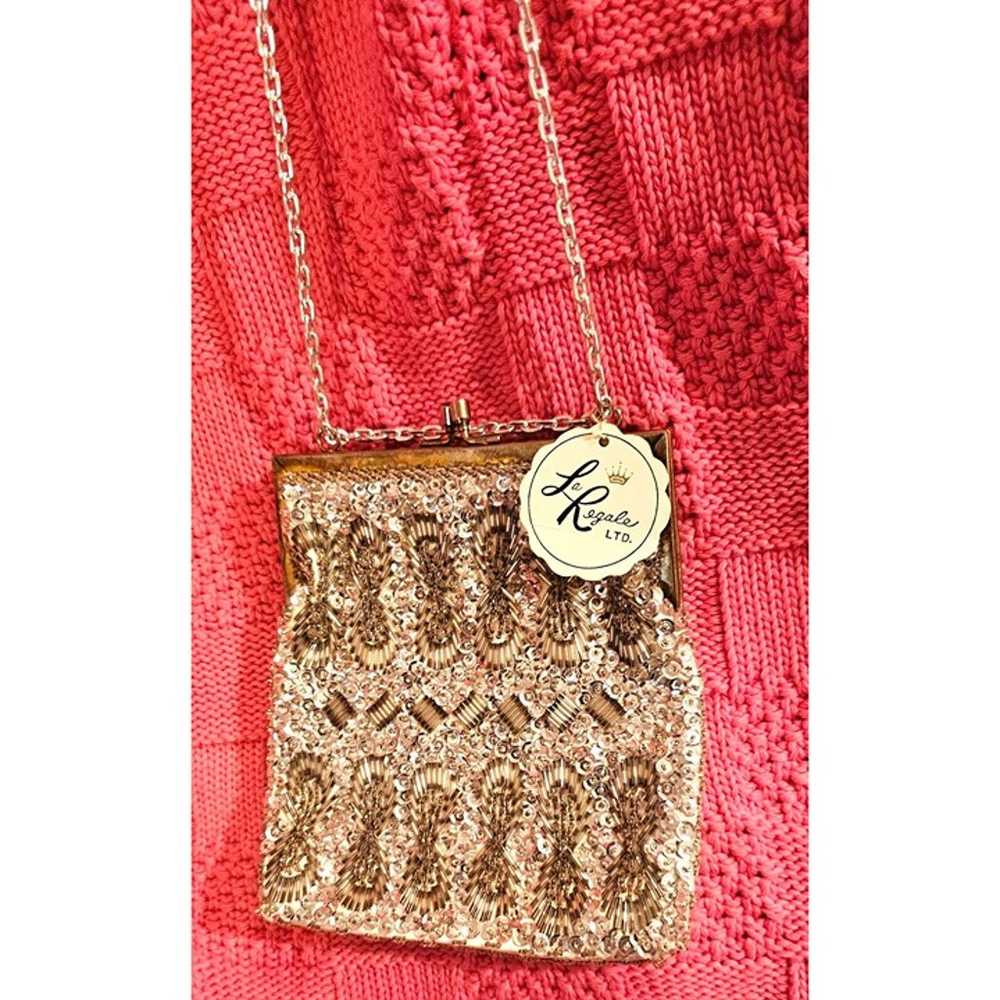 Vintage La Regale Beaded Evening Bag - image 2