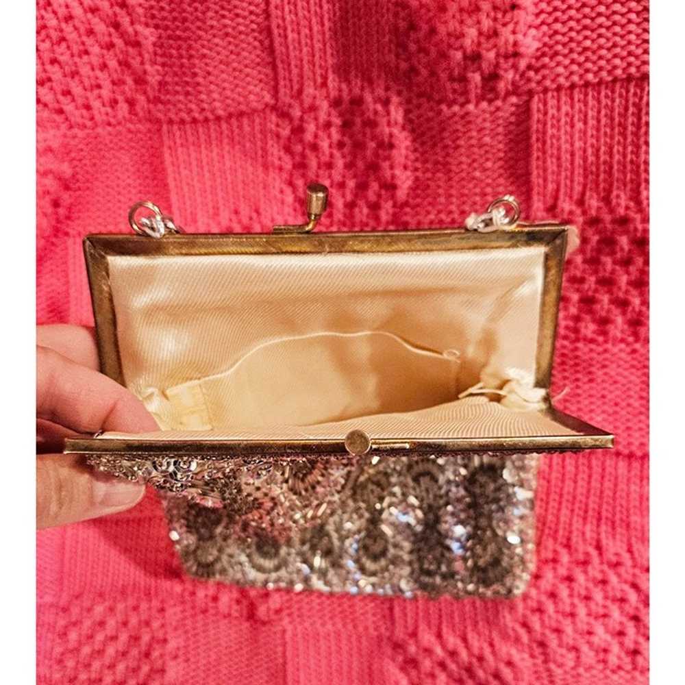 Vintage La Regale Beaded Evening Bag - image 4