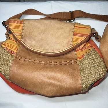 The Sak Vintage Deena Patchwork Shoulder Bag - image 1