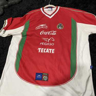 Soccer Jersey × Streetwear × Vintage 90s Mexico j… - image 1