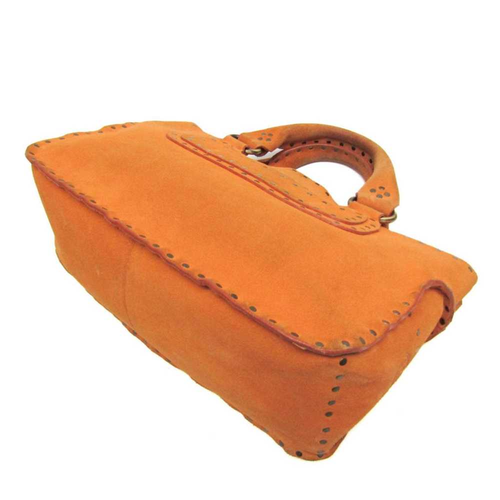 Celine CELINE Boogie Women's Suede Handbag Orange - image 2