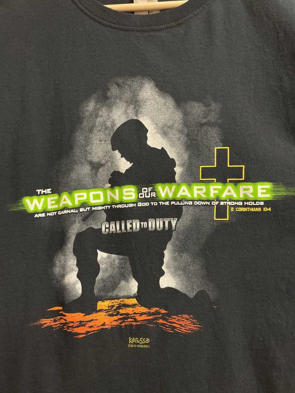 Vintage Jesus Called To Duty T-Shirt - image 4