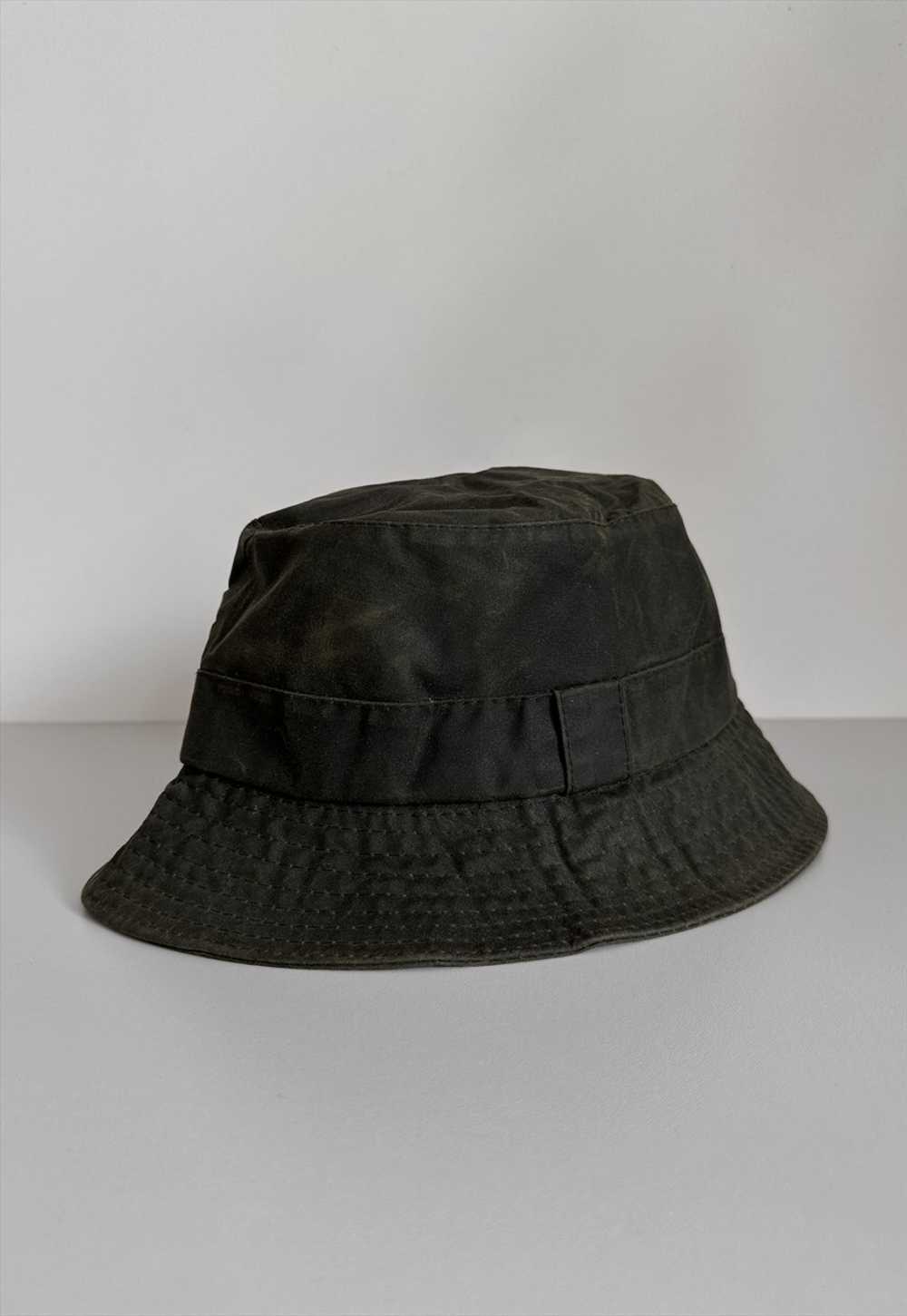 Vintage Barbour Wax Bucket Hat Unisex - image 5