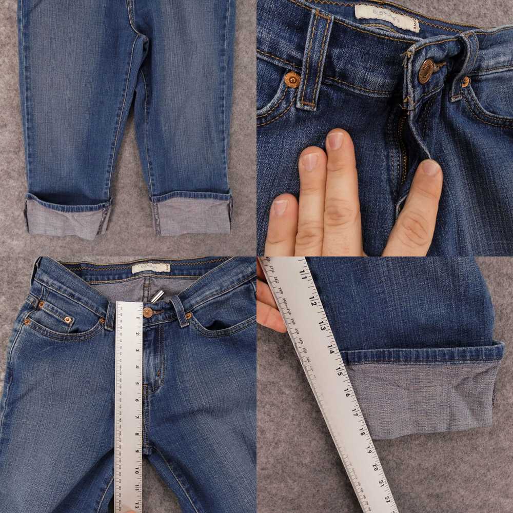 Levi's Levi's 515 Jeans Womens 4 Stretch Capri Mi… - image 4