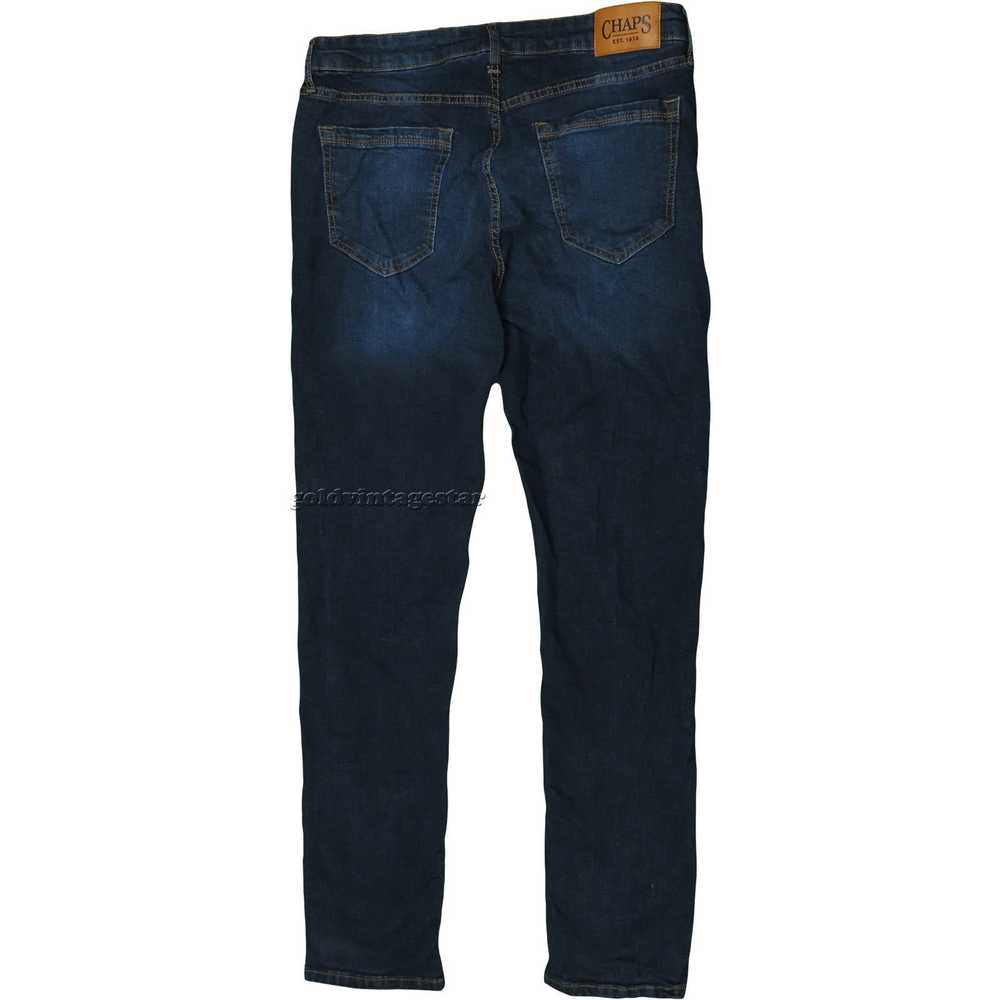 Other Chaps Indigo Slim Straight Fit Denim Jeans … - image 2