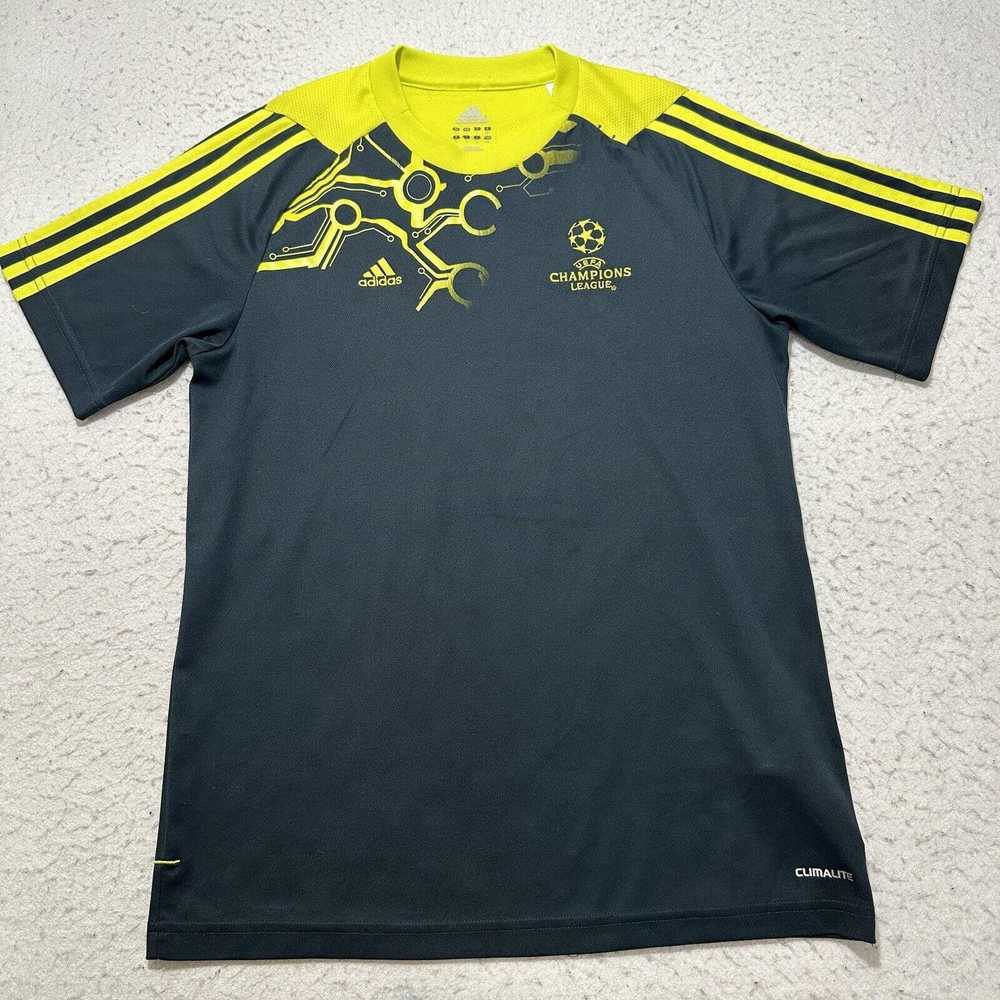 Adidas Adidas Small ClimaLite T Shirt UEFA Champi… - image 1