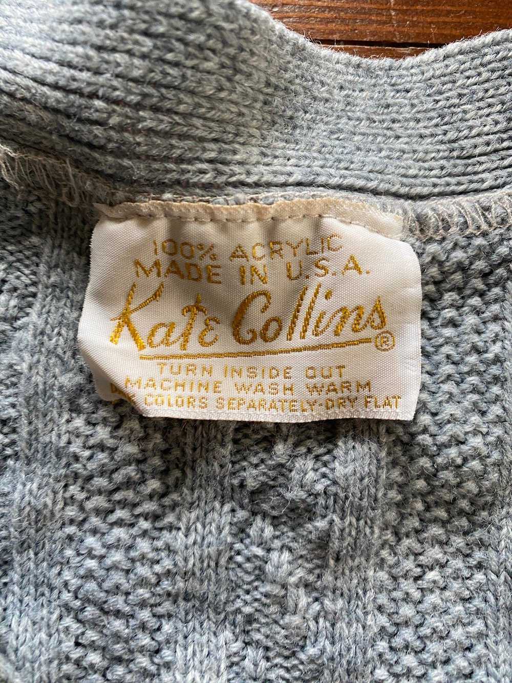 Cardigan × Vintage Vintage 70’s Kate Collins Wome… - image 2