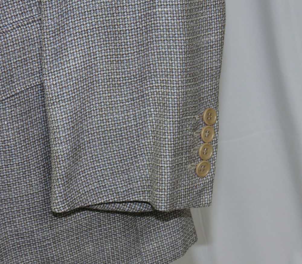 Canali 1934 Current Silk Blend Taupe Weave Two Bu… - image 7