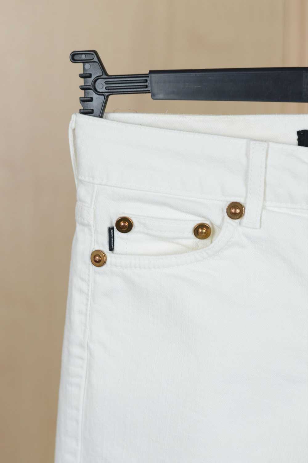 Just Cavalli Just Cavalli White Denim Jeans Pant - image 4