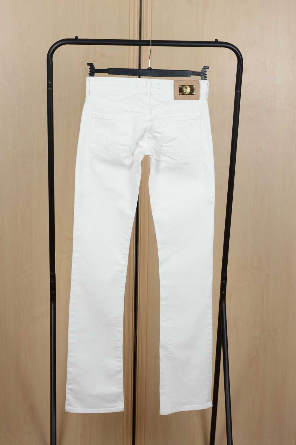 Just Cavalli Just Cavalli White Denim Jeans Pant - image 5