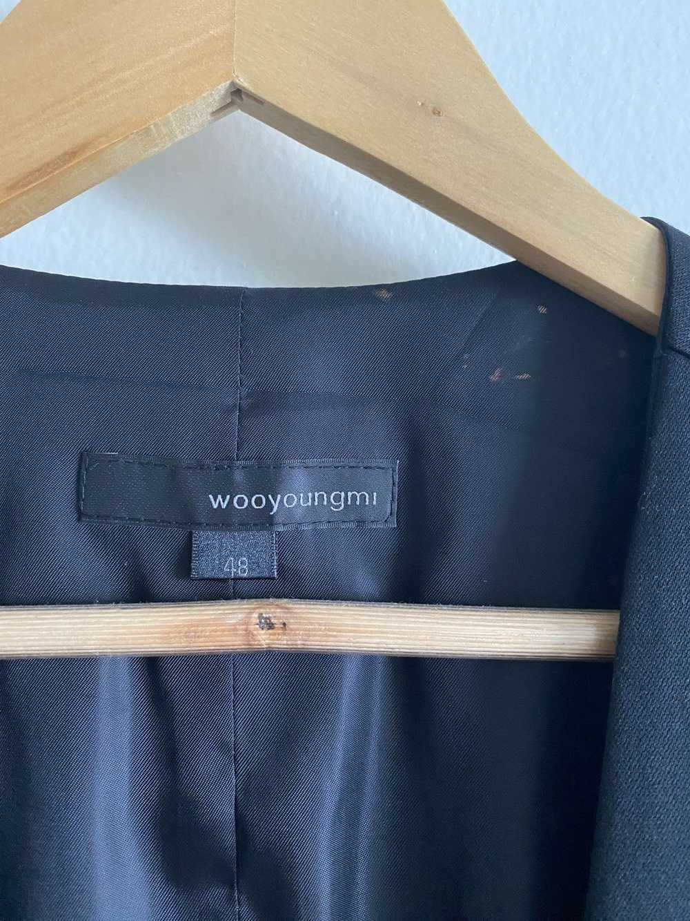 Wooyoungmi Wooyoungmi Asymmetric Wool Vest Black … - image 5