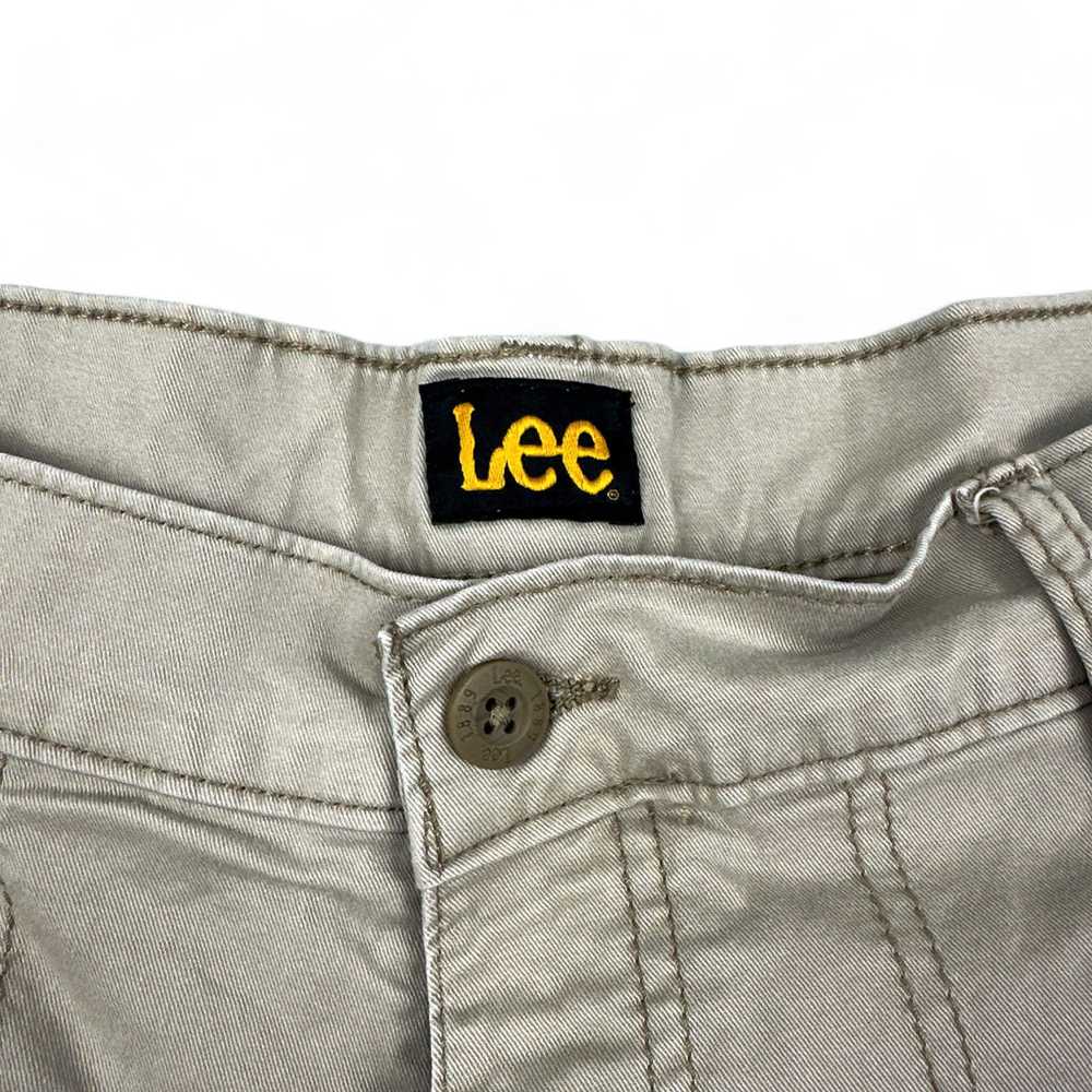 Lee Lee Shorts Khaki Cargo Beige Tan Outdoor Util… - image 3