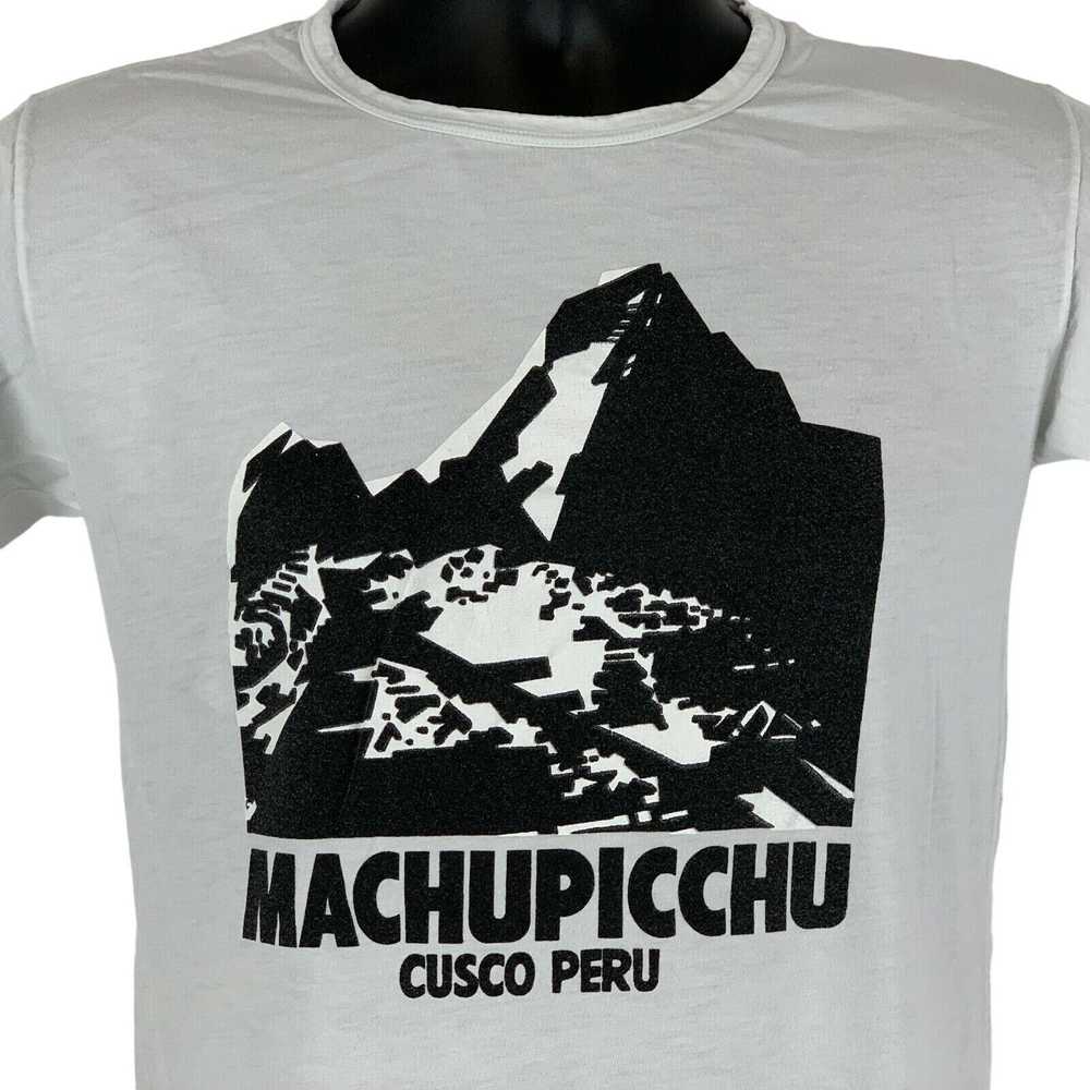 Vintage Machu Picchu Vintage 80s T Shirt Small Cu… - image 1