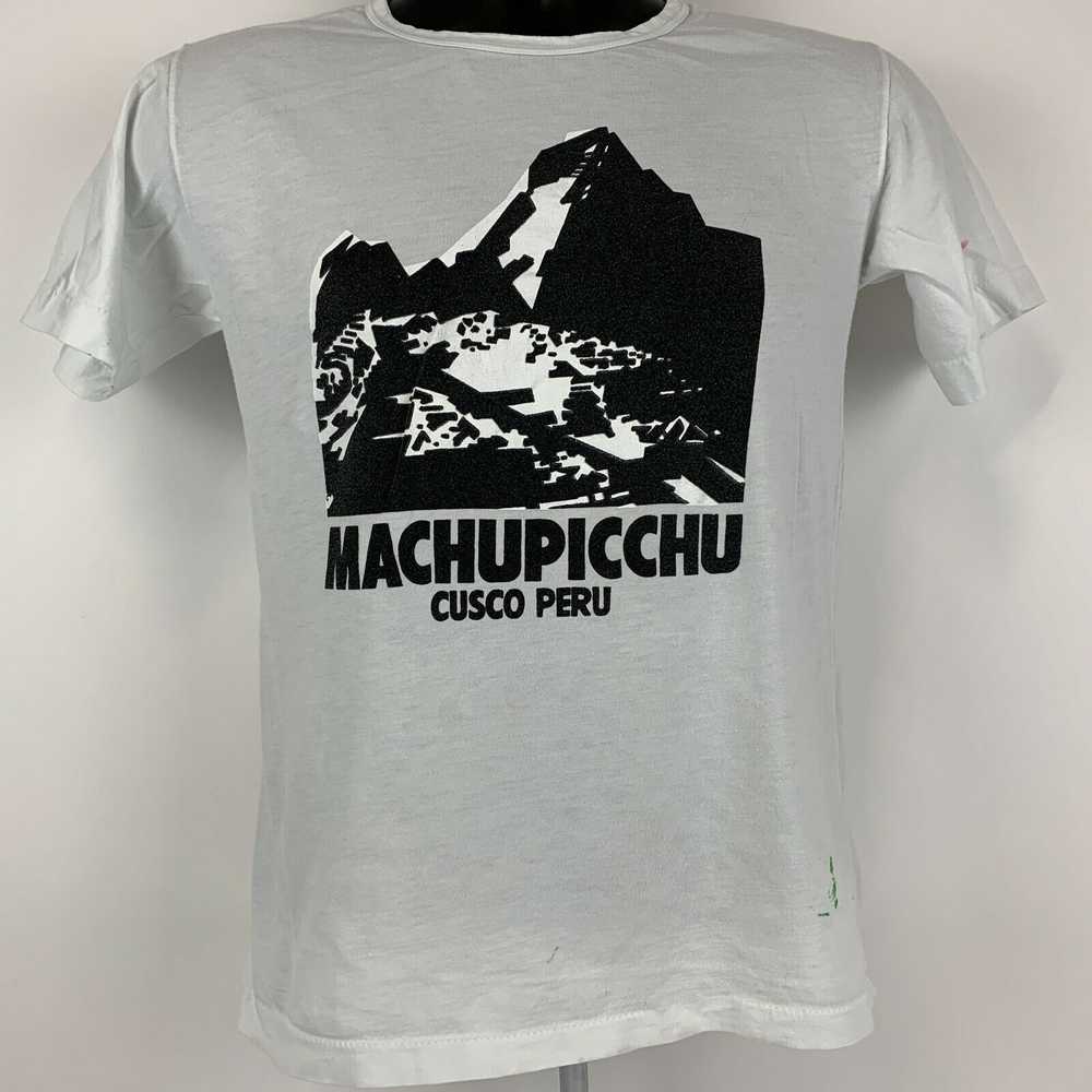 Vintage Machu Picchu Vintage 80s T Shirt Small Cu… - image 2