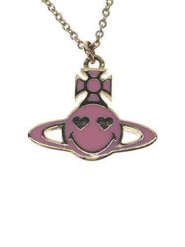 Vivienne Westwood Rare Double Sided Face Orb Neckl