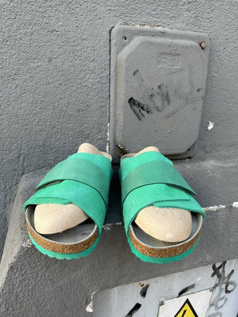 Birkenstock × Streetwear Birkenstock Kyoto Green … - image 3