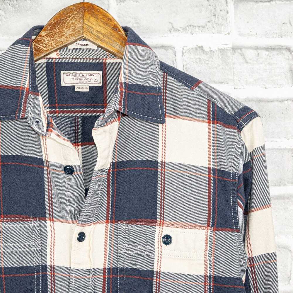 Wallace & Barnes WALLACE & BARNES Button up Flann… - image 5