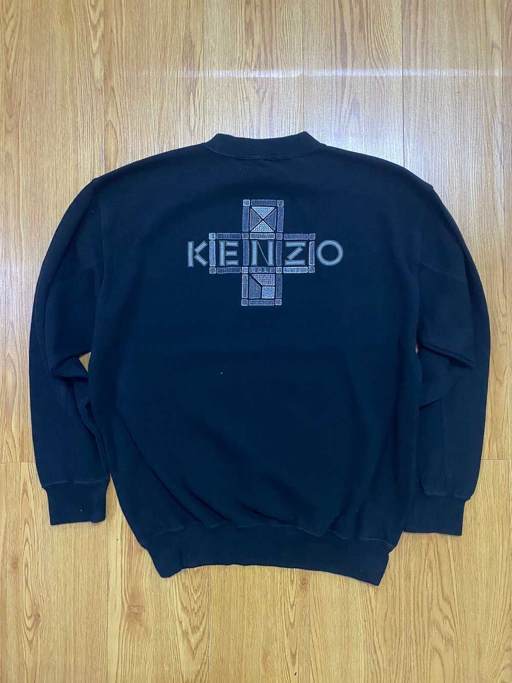 Kenzo Vintage Kenzo Golf Big Logo Sweatshirt - image 1