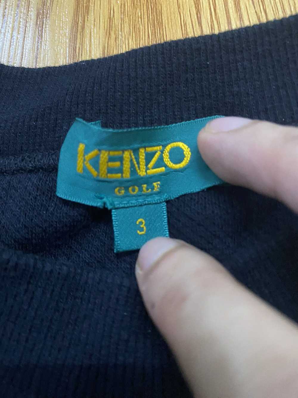 Kenzo Vintage Kenzo Golf Big Logo Sweatshirt - image 6