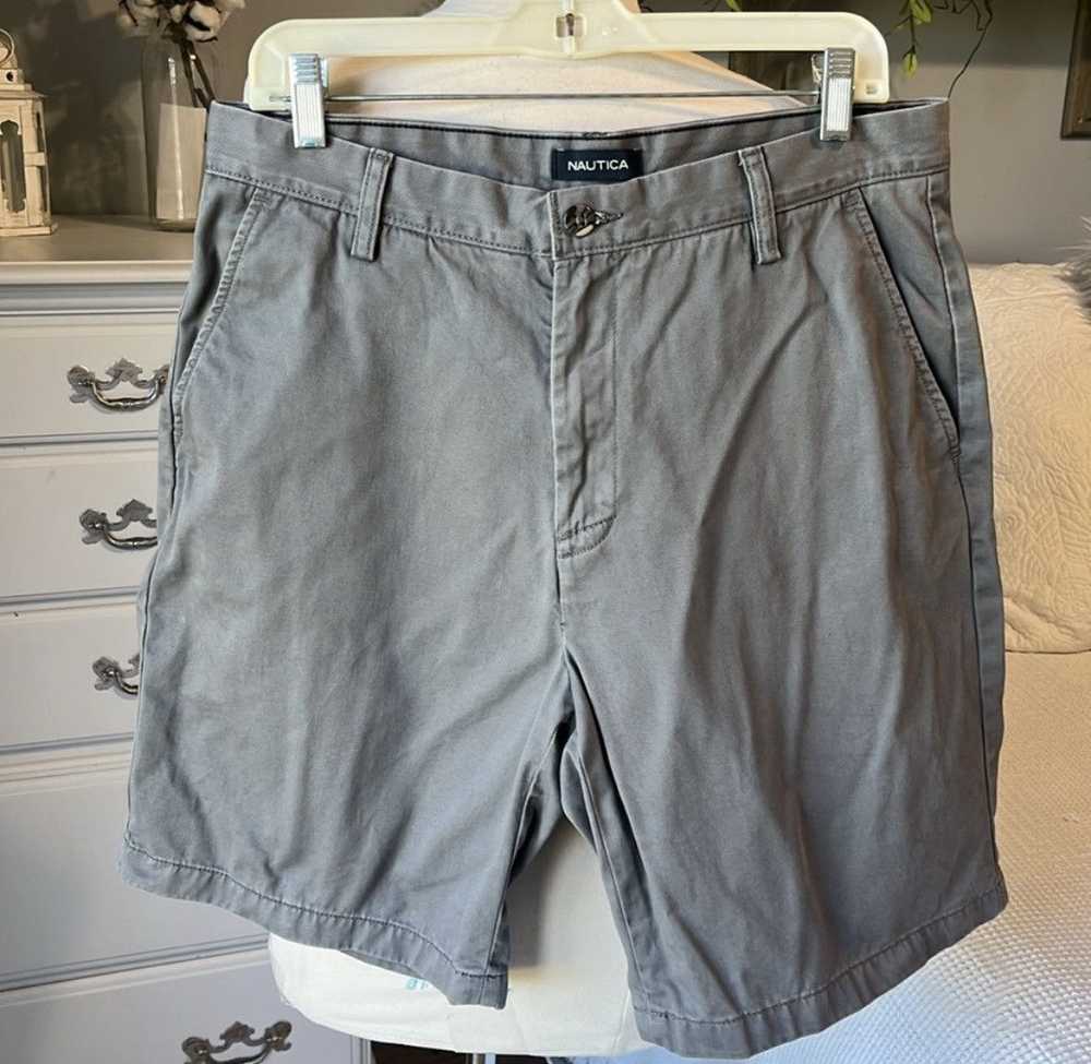 Nautica Nautica Shorts Gray Cotton Mens 32 - image 6