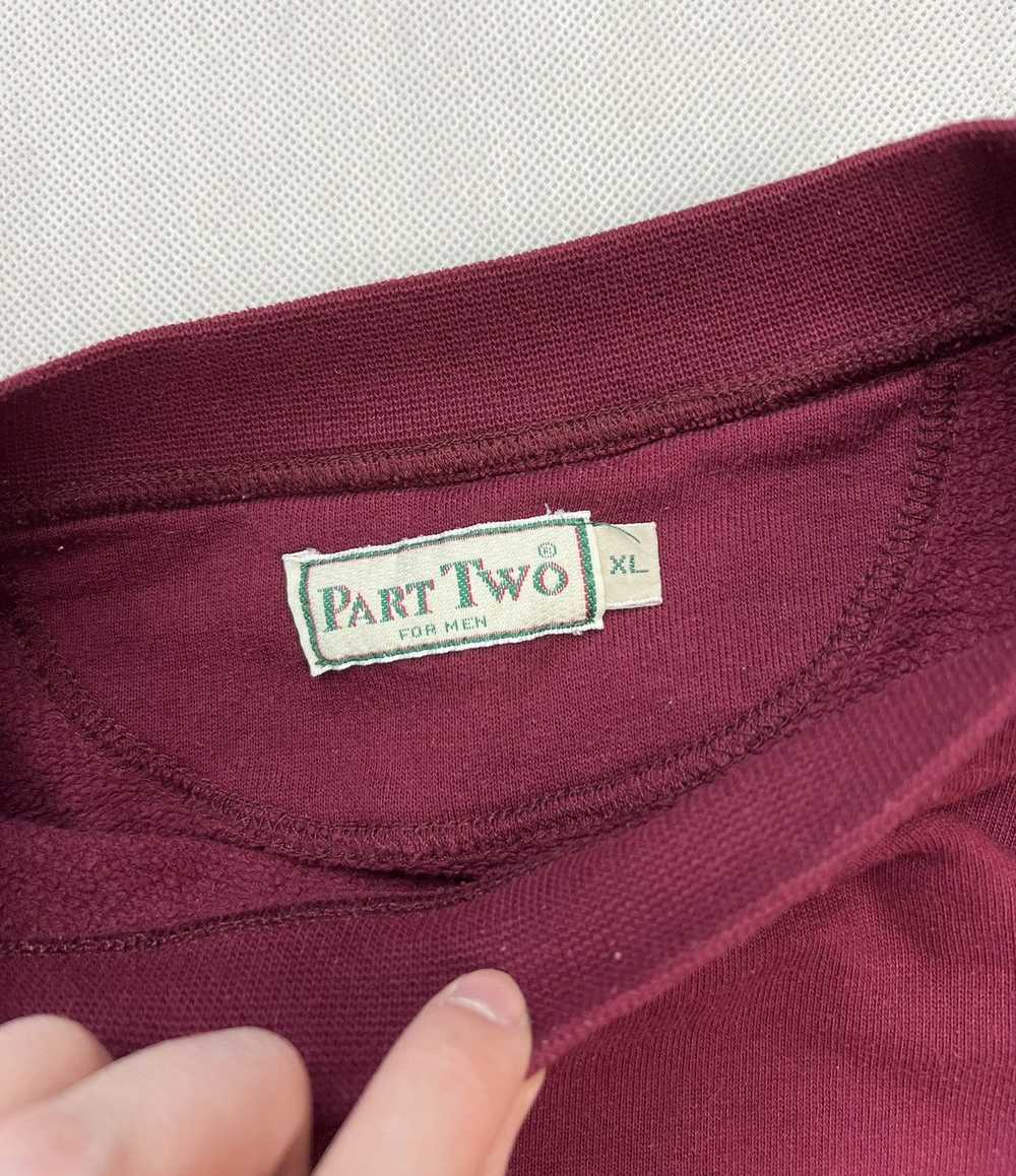 Rare × Vintage Sweatshirt Part Two boxy fit 69x69… - image 4
