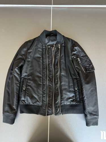 Allsaints Allsaints double zipper bomber jacket