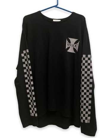 Rhude Rhude Classic Checkers Long Sleeve T-Shirt