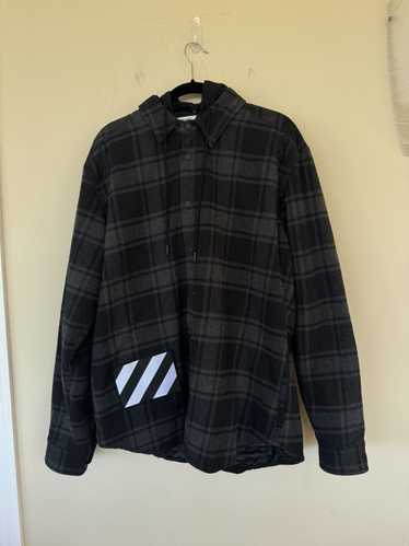 Off-White Off White Hooded Flannel