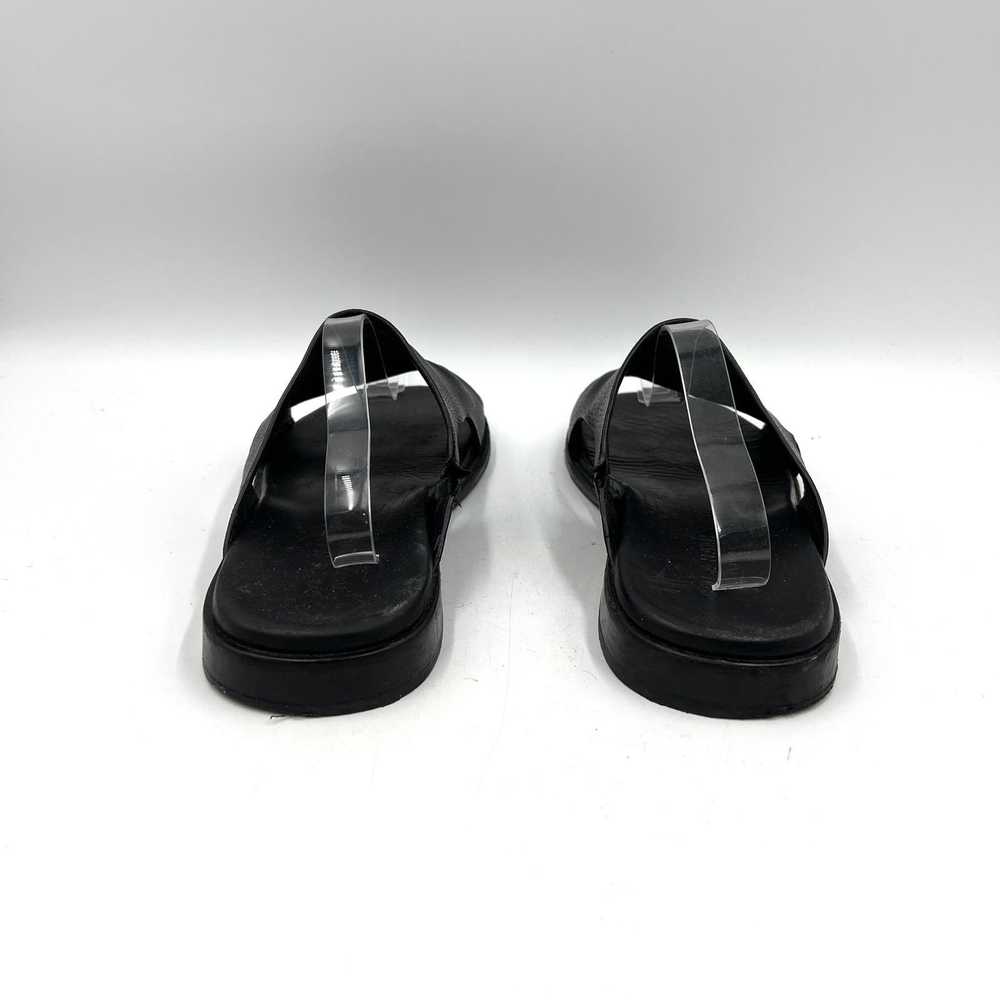 Cole Haan Cole Haan Leather Slide Sandals Black M… - image 2