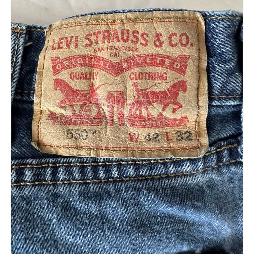 Levi's LEVIS 550 relaxed, 42x32 Dark Blue Wash, C… - image 2