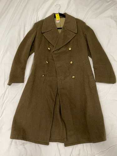 ジャケット・アウター Done FRENCH MILITARY BALMACAAN COAT ovy Army Jacket Original French Military Vintage Combat F2 Field