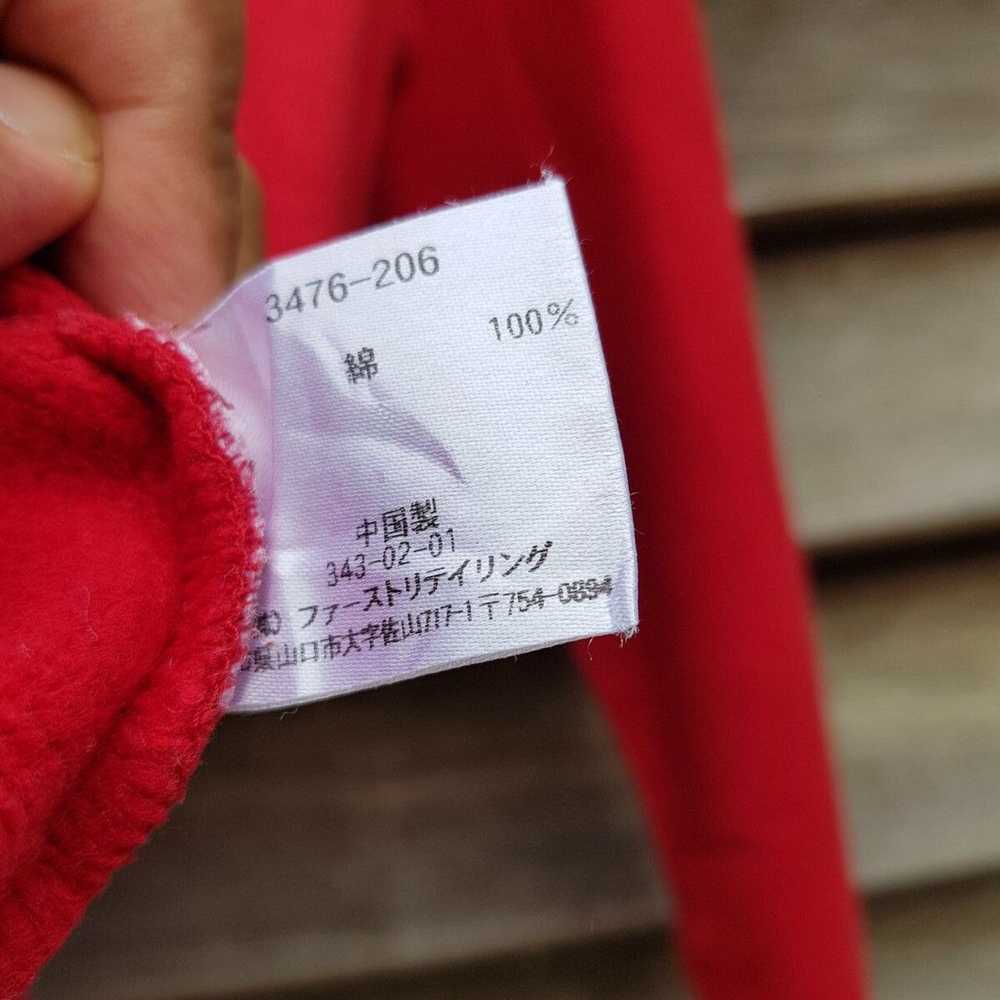 Japanese Brand × Uniqlo Vintage Uniqlo Red Plain … - image 7