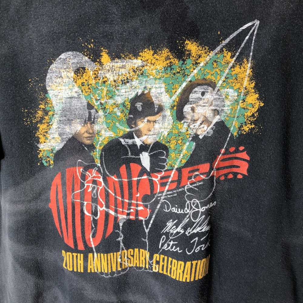 Band Tees × Vintage Vintage 80s Monkees 20th Anni… - image 3