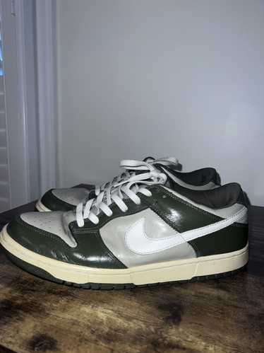 Nike × Vintage Nike dunk low pro b olive - image 1