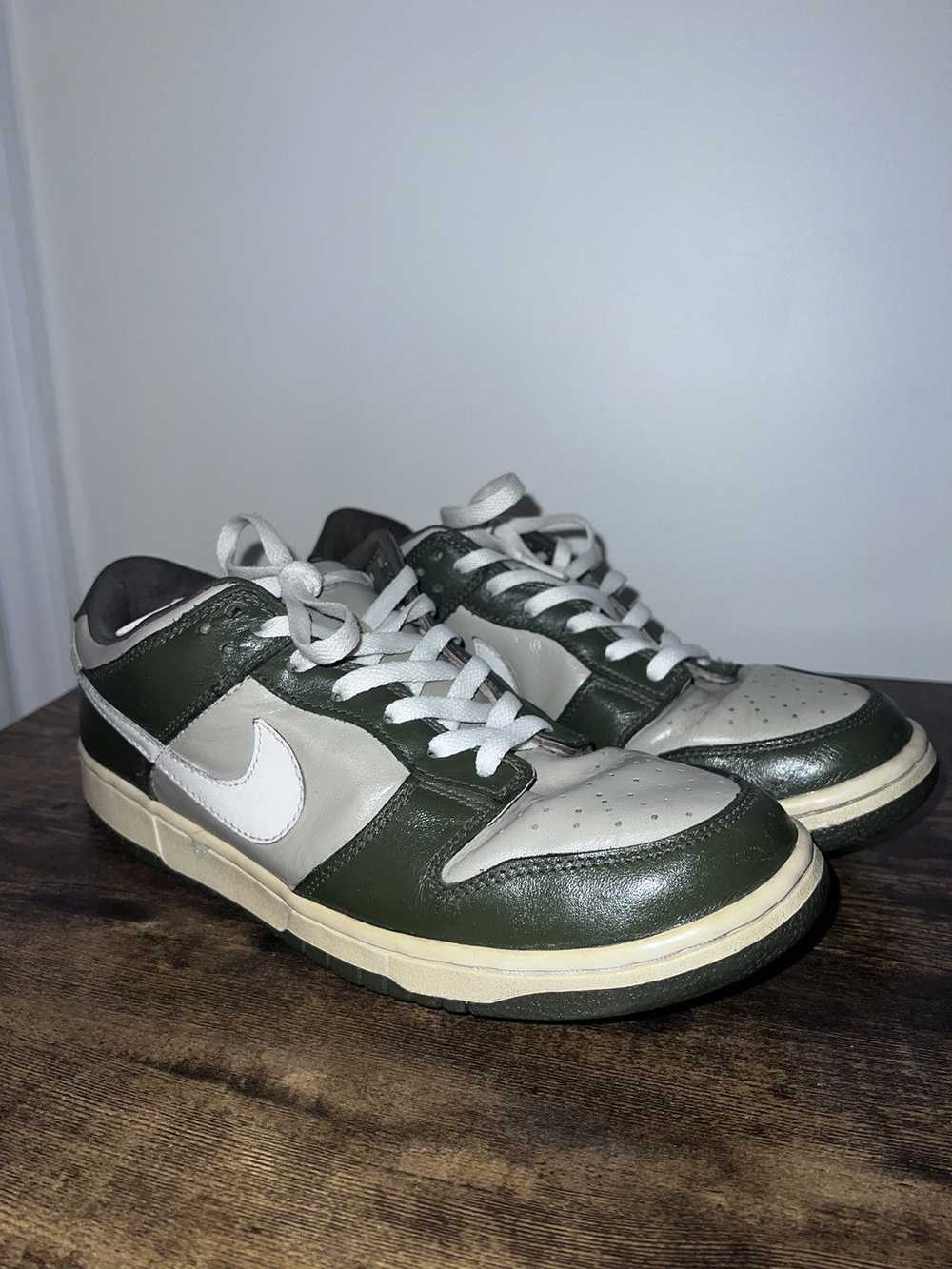 Nike × Vintage Nike dunk low pro b olive - image 2